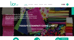 Desktop Screenshot of lioritalia.com